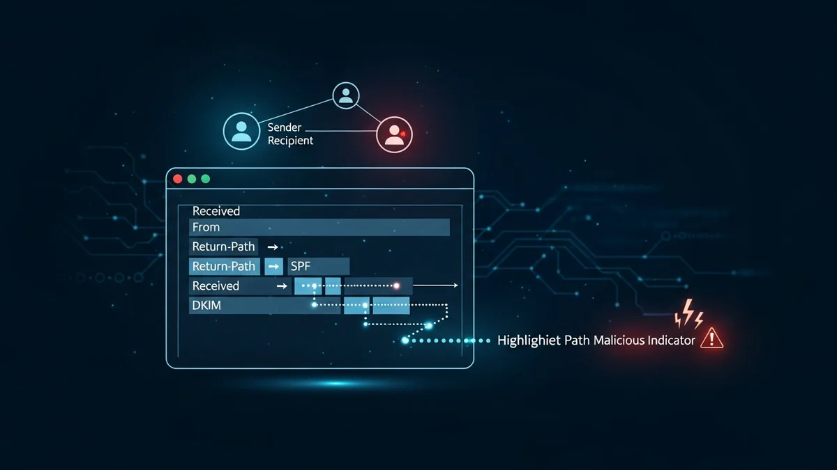 Email Header Analysis: How to Trace a Phishing Email and Identify the Real Sender