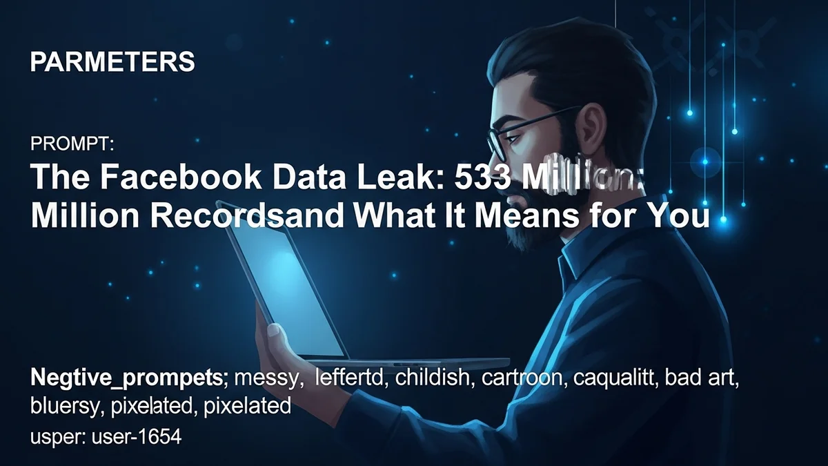 The Facebook Data Leak: 533 Million Records and What It Means for You