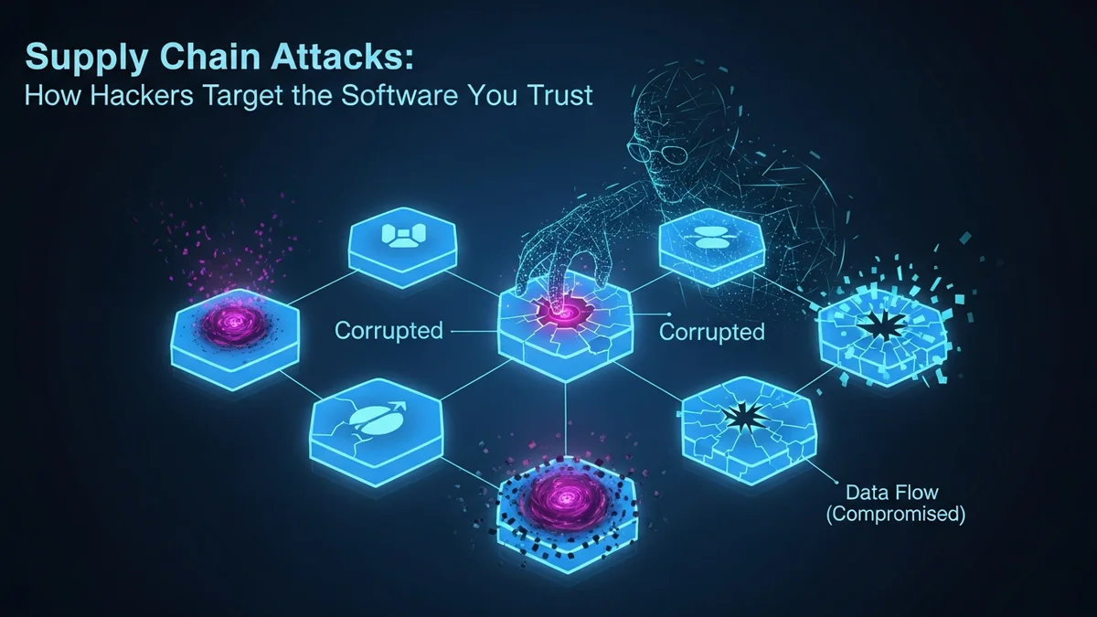 Supply Chain Attacks: How Hackers Target the Software You Trust